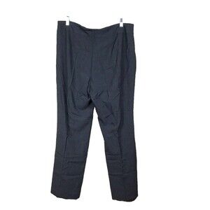 Roz & Ali Trousers Womens Size 16 Gray Dress Pants Tummy Control Stretch Pull On